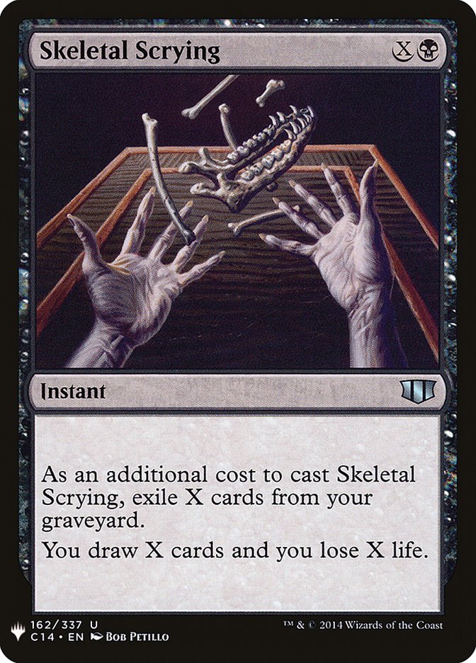 Skeletal Scrying [Mystery Booster] | The CG Realm