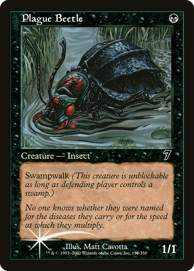 Plague Beetle (7ED-155) - 7th Edition