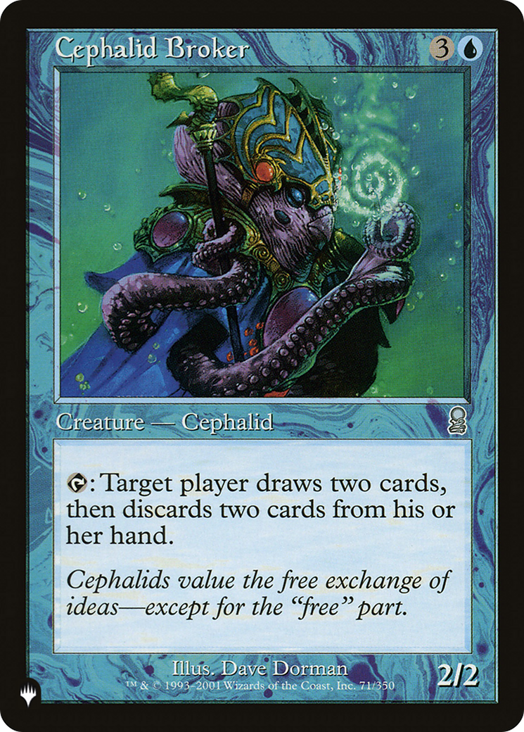 Cephalid Broker [The List] | The CG Realm