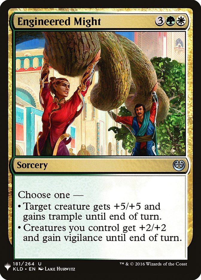 Engineered Might [Mystery Booster] | The CG Realm