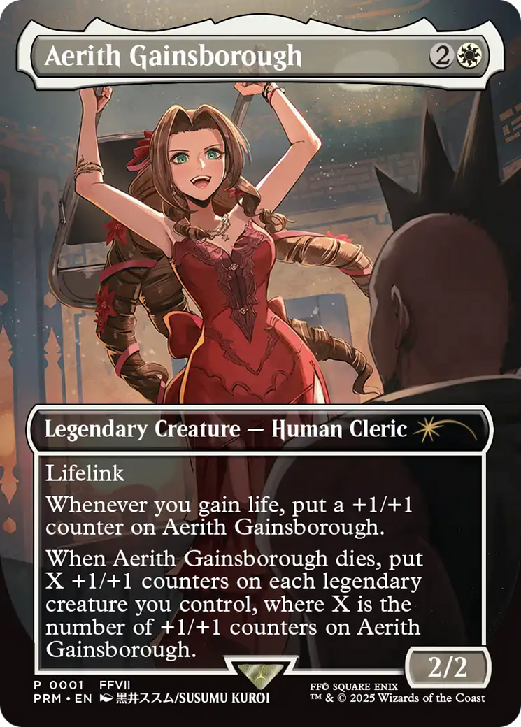 Aerith Gainsborough [Pro Tour Promos] | The CG Realm