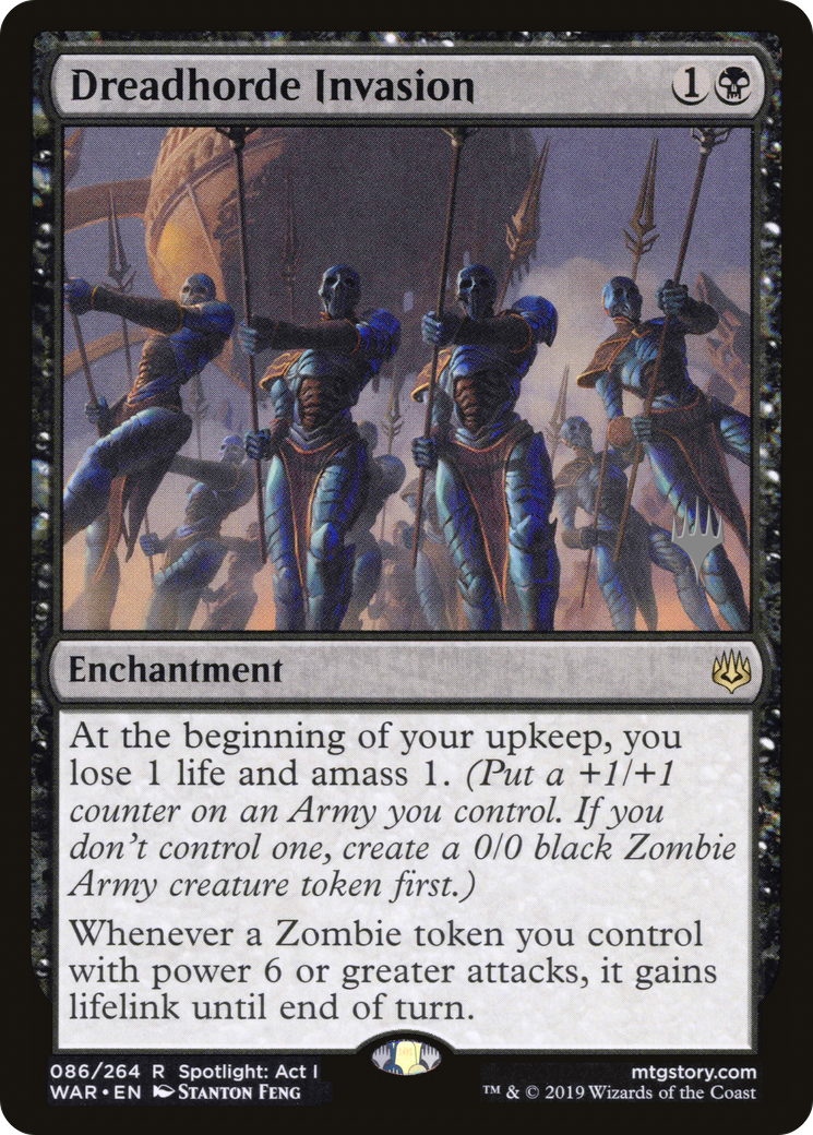 Dreadhorde Invasion (PPELD-086) - War of the Spark Promos