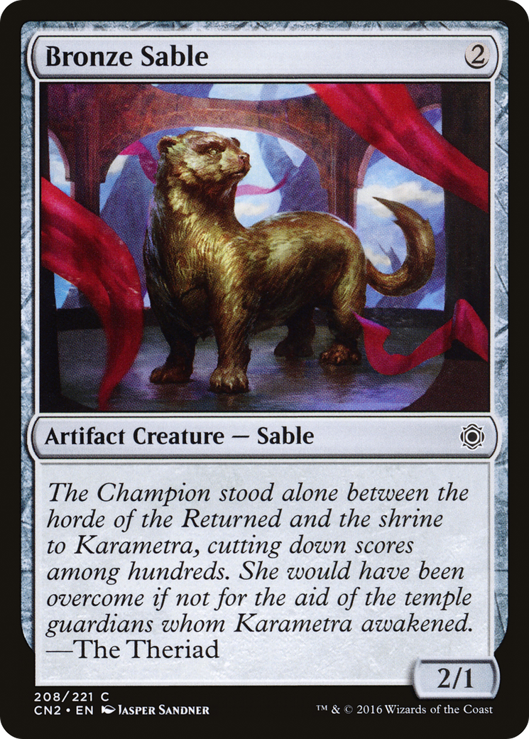 Bronze Sable (CN2-208) - Conspiracy: Take the Crown