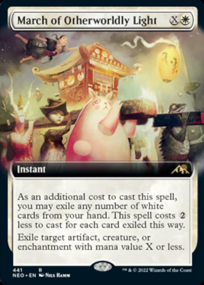 March of Otherworldly Light (Extended Art) [Kamigawa: Neon Dynasty] | The CG Realm