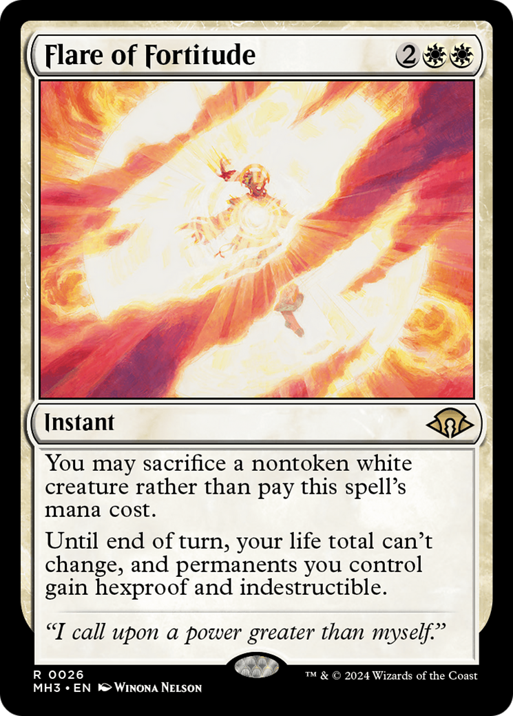 Flare of Fortitude [Modern Horizons 3] | The CG Realm