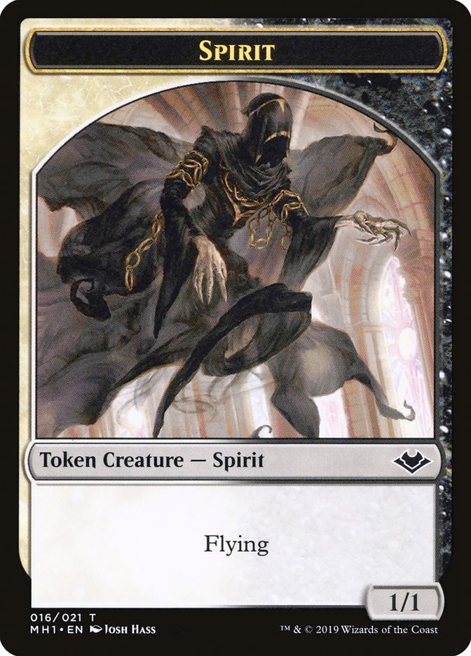 Rhino // Spirit Double-Sided Token (MH1-13 // 15) - Modern Horizons