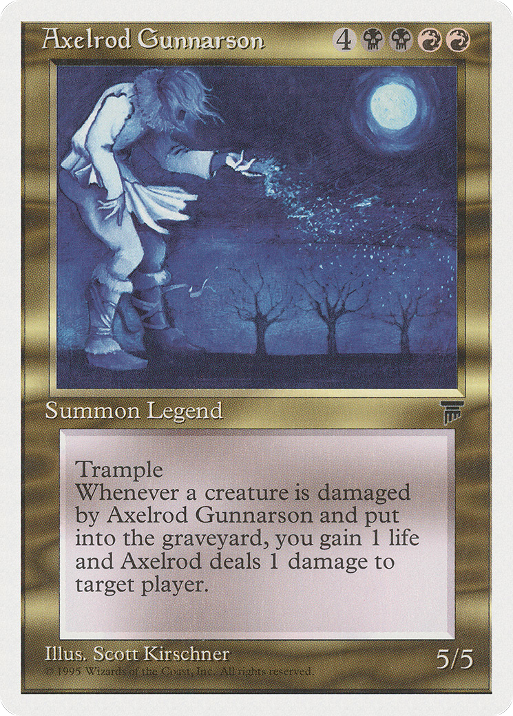 Axelrod Gunnarson (CHR-) - Chronicles