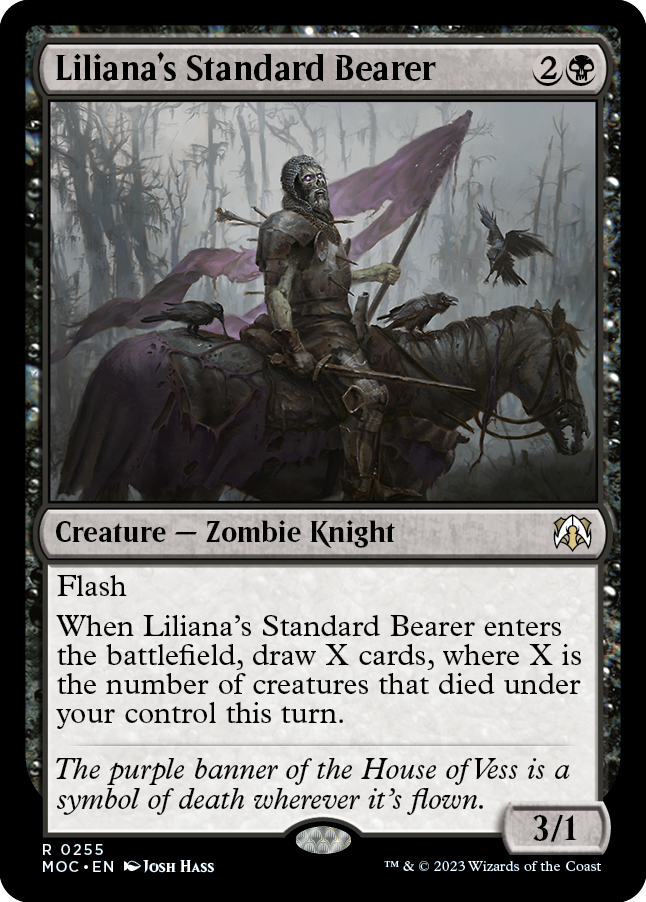 Liliana's Standard Bearer [March of the Machine Commander] | The CG Realm