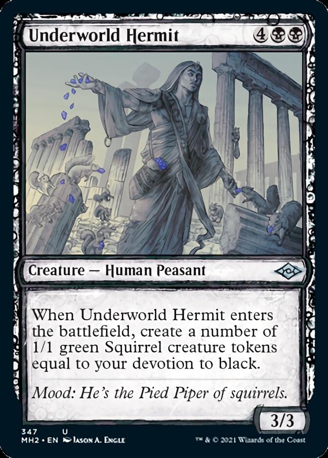 Underworld Hermit (Sketch) [Modern Horizons 2] | The CG Realm