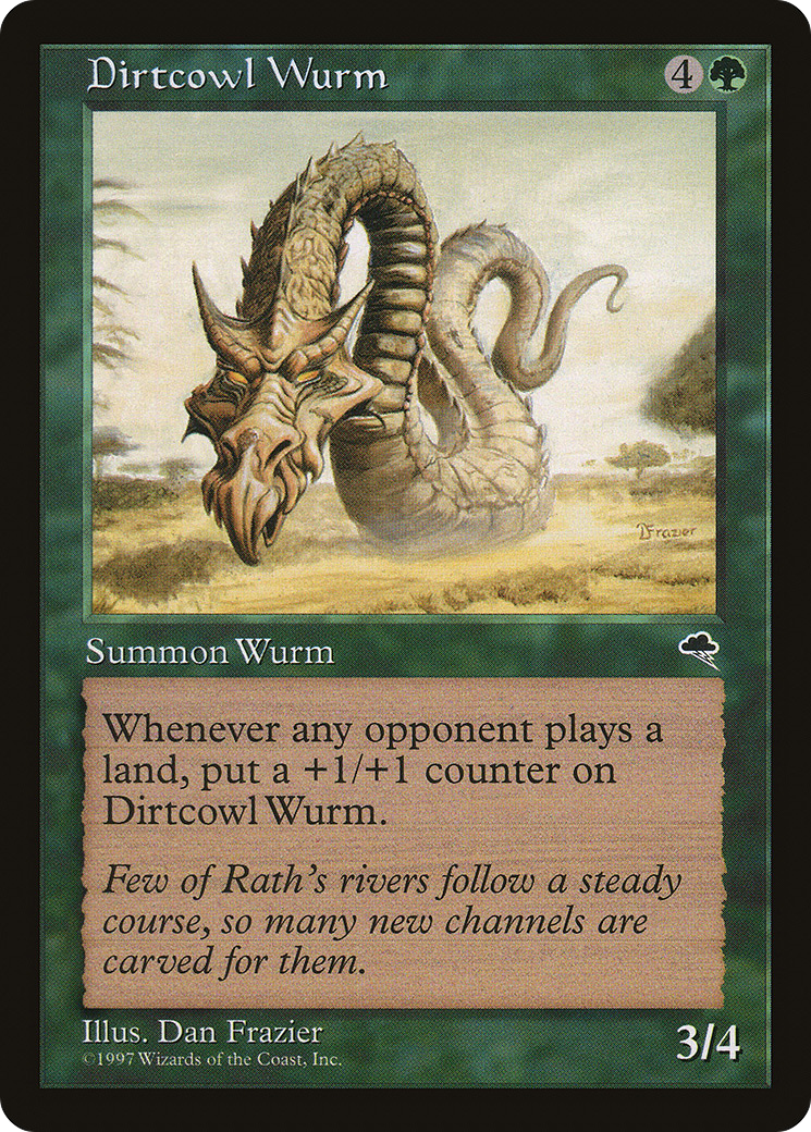 Dirtcowl Wurm (TMP-221) - Tempest