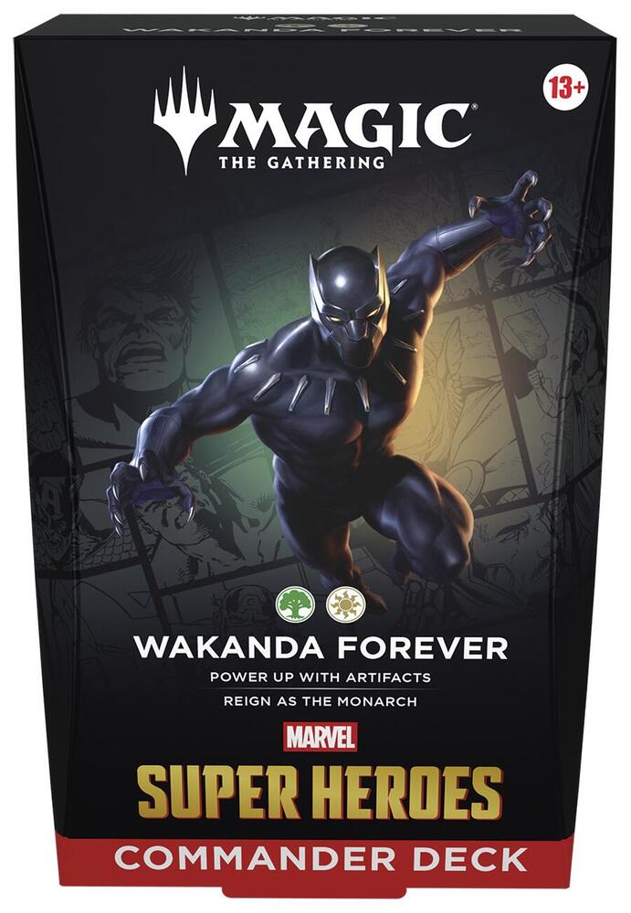 Marvel Super Heroes Commander Deck - Wakanda Forever (Release Date:  2026-06-26)
