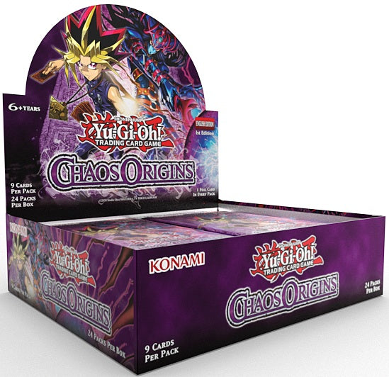 YGO CHAOS ORIGINS BOOSTER (Release Date:  2026-07-03)