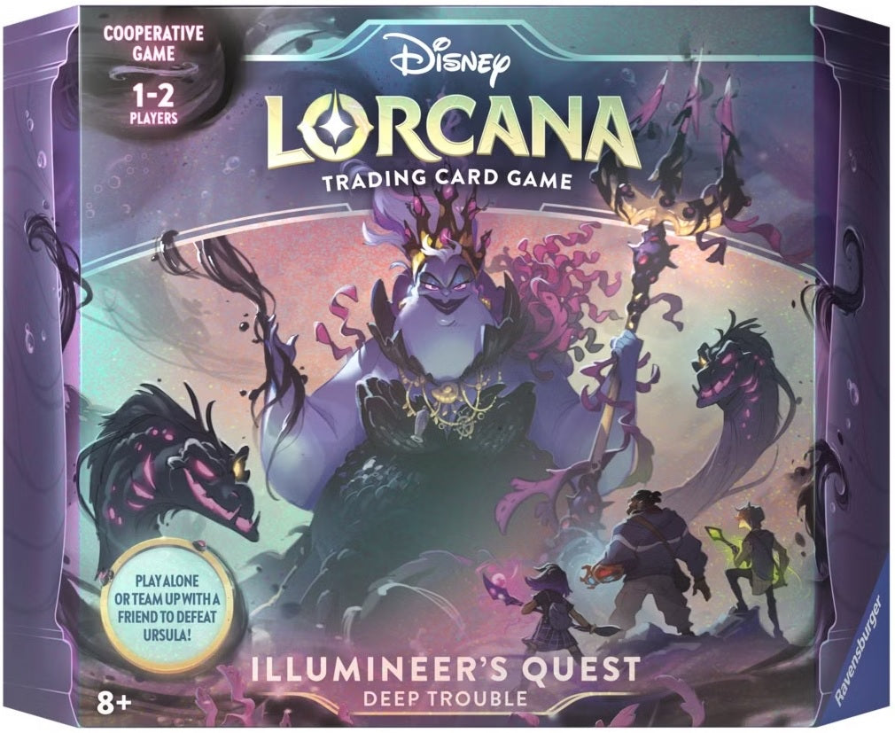 DISNEY LORCANA ILLUMINEERS QUEST DEEP TROUBLE (Release Date:  2024-05-17) | The CG Realm