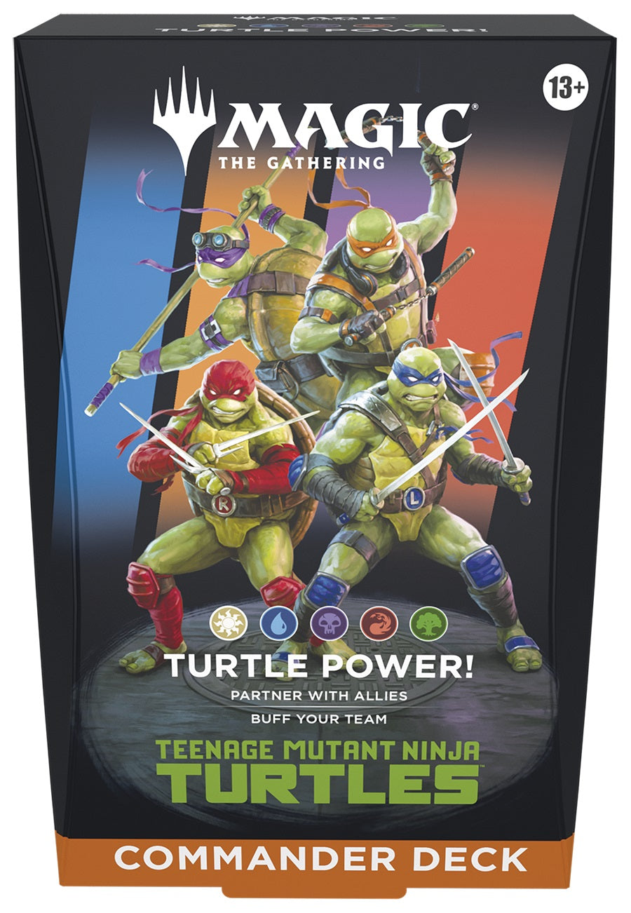 MTG TEENAGE MUTANT NINJA TURTLES COMMANDER DECK (Release Date:  2026-03-06) | The CG Realm