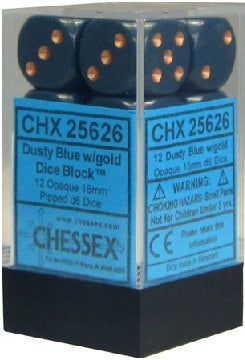 OPAQUE 12D6 DUSTY BLUE/COPPER 16MM