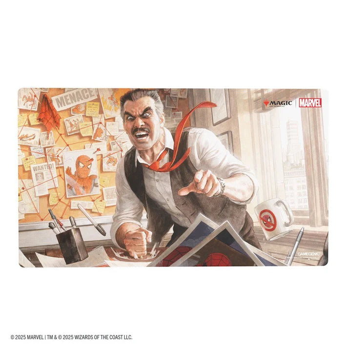 Gamegenic MTG Prime Playmat - Marvel's Spider-Man - J. Jonah Jameson