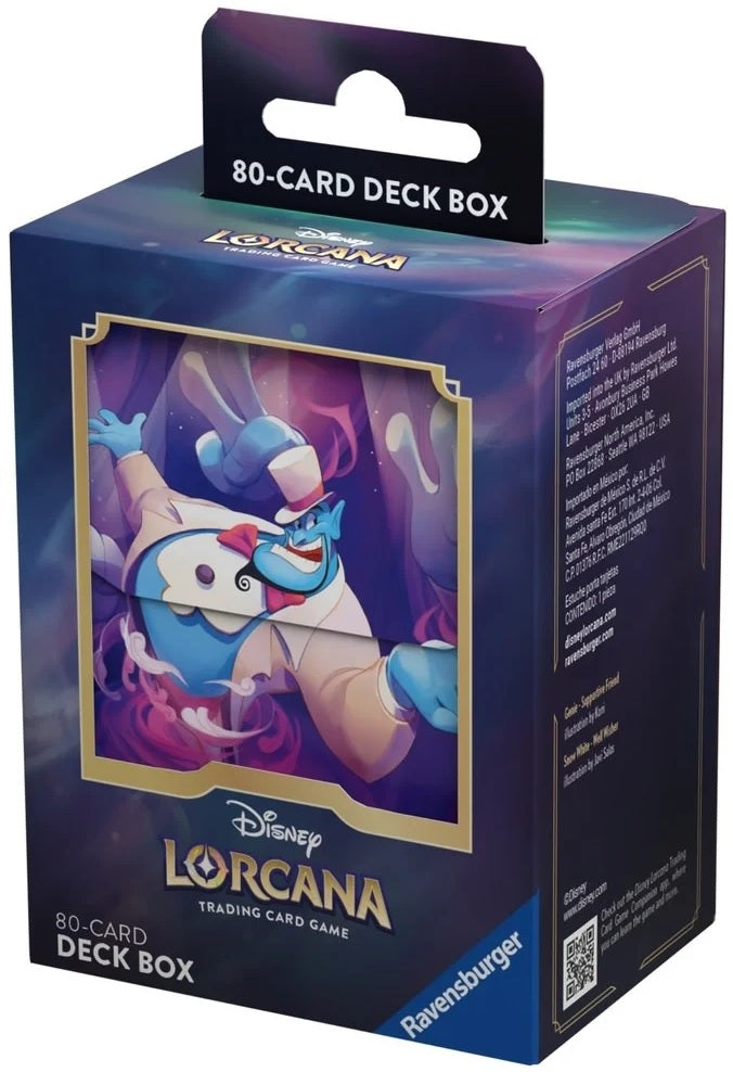 DISNEY LORCANA DECK BOX SET 4 BOX A GENIE