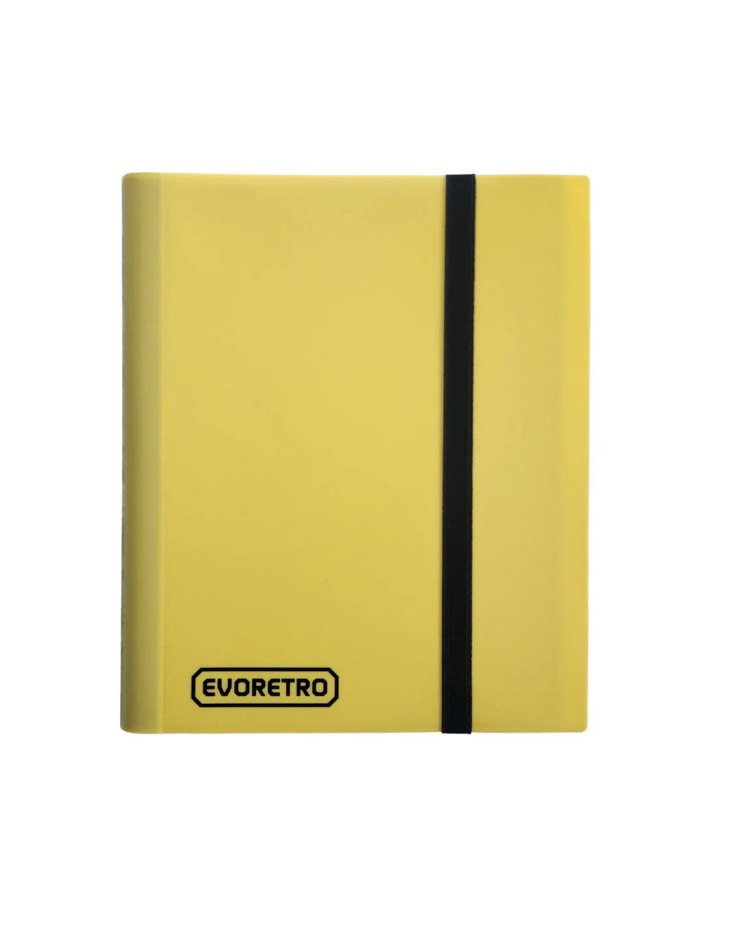 EVORETRO 9 Pocket Card Flex Portfolio | 360 Card Collector Folio Binder YELLOW