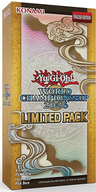 YGO LIMITED PACK WORLD CHAMPIONSHIP BOOSTER 2026