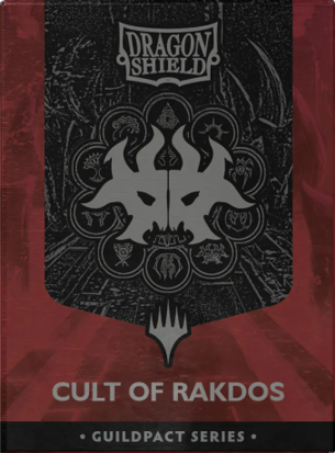 DRAGON SHIELD SLEEVES DUAL MATTE MTG GUILDPACT CULT OF RAKDOS 100CT