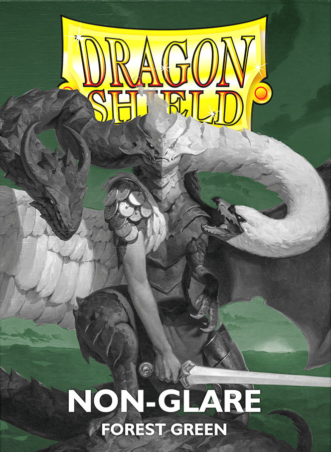 DRAGON SHIELD SLEEVES MATTE FOREST GREEN NON-GLARE 100CT | The CG Realm