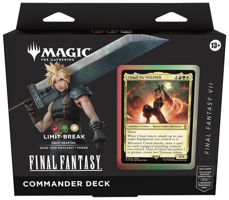 MTG FINAL FANTASY Commander Deck - FINAL FANTASY VII Limit Break | The CG Realm