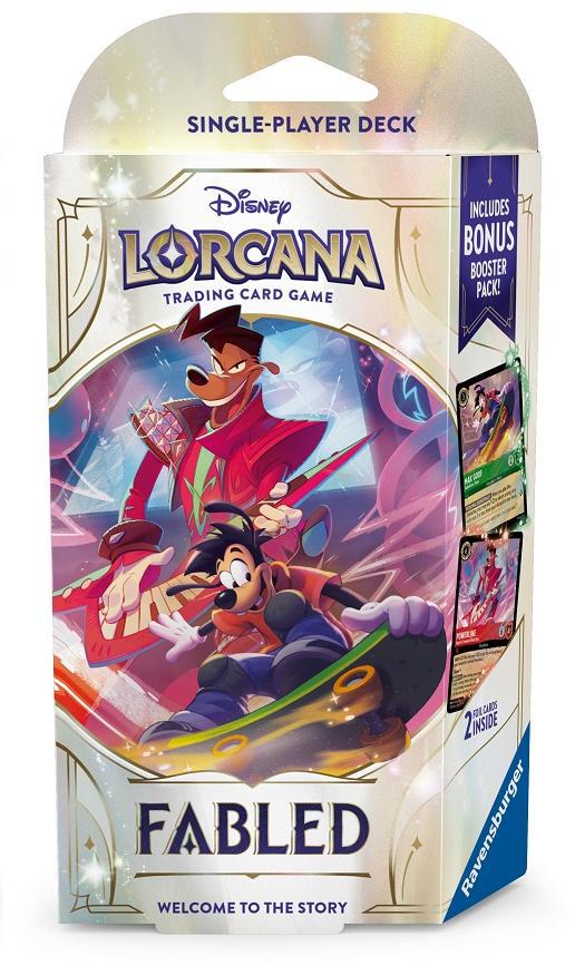 DISNEY LORCANA SET 9 FABLED Starter Decks The CG Realm DISNEY LORCANA SET 9 FABLED Starter Decks The CG Realm