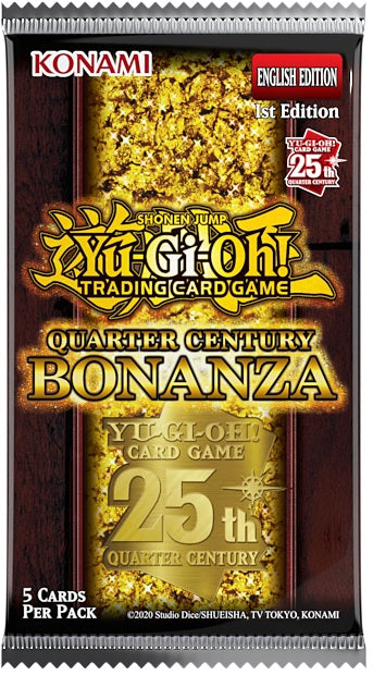 YGO QUARTER CENTURY BONANZA BOOSTER BOX (Release Date:  2024-11-08)