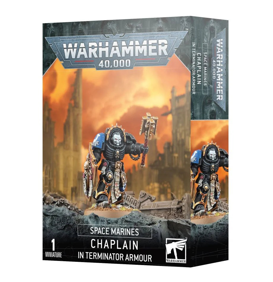 Space Marines: Chaplain in Terminator Armour | The CG Realm