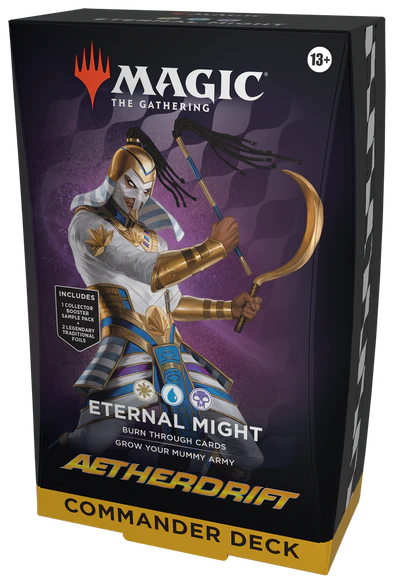 MTG AETHERDRIFT Commander Deck Eternal Might