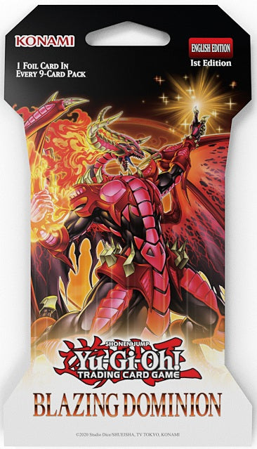 BLISTER YGO BLAZING DOMINION
