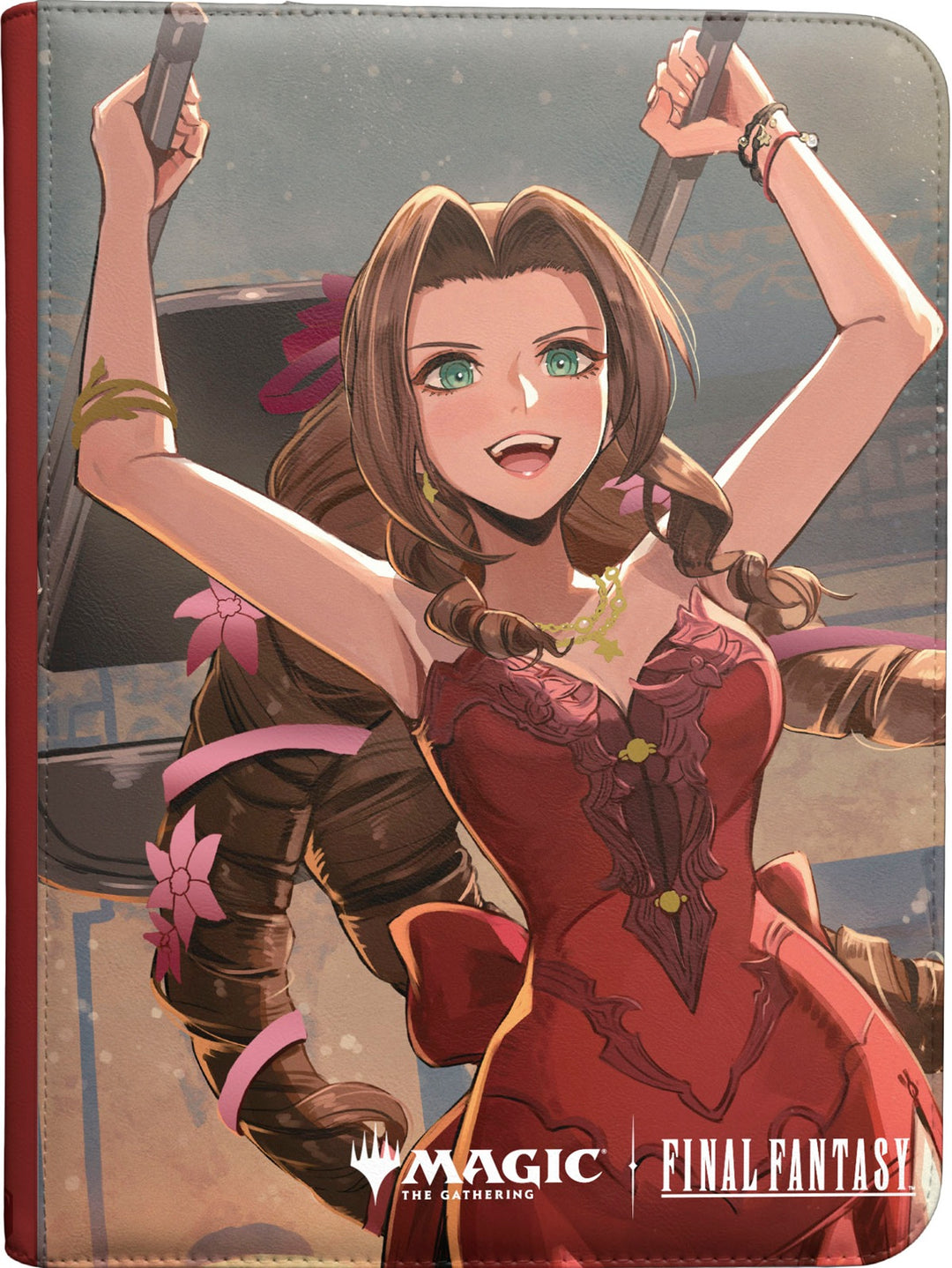 UP ZIP BINDER PRO PREMIUM 9PKT MTG FINAL FANTASY AERITH GAINSBOROUGH