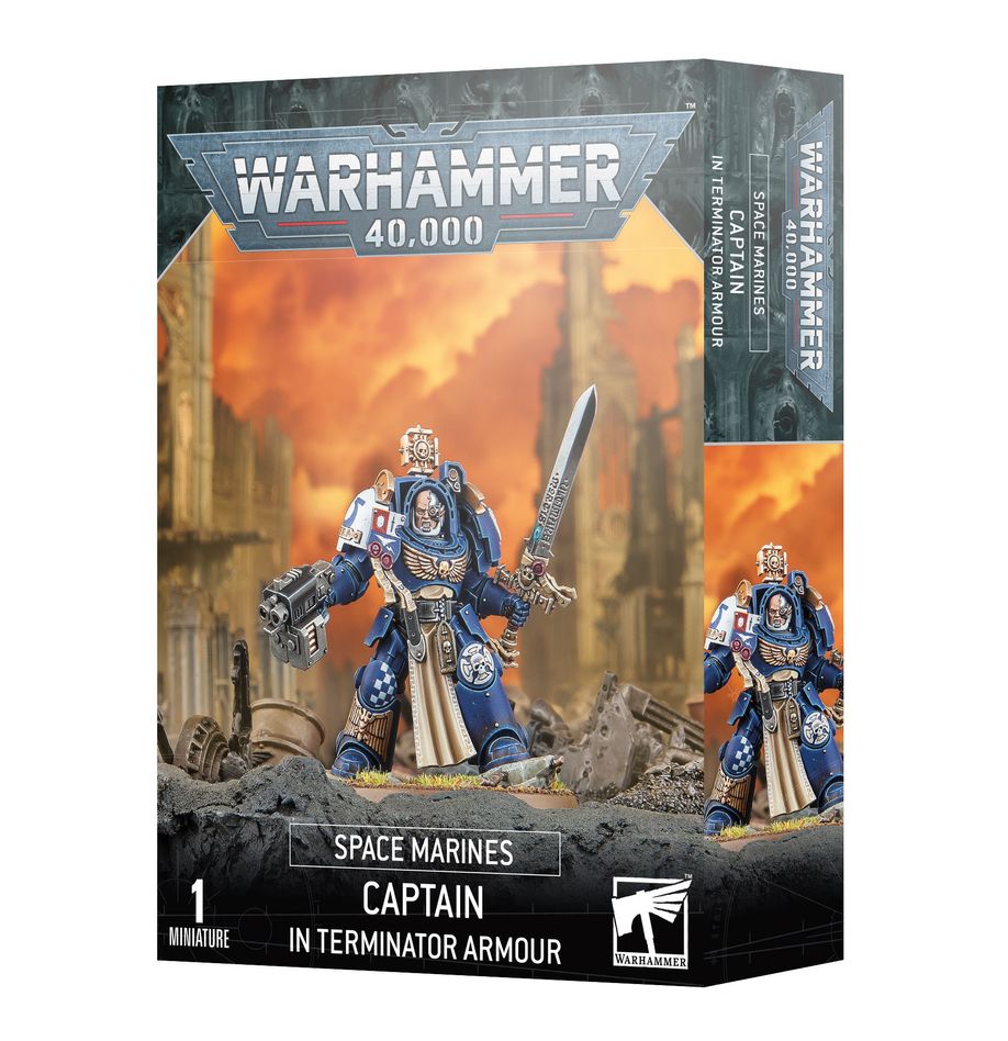 Space Marine: Captain in Terminator Armour | The CG Realm