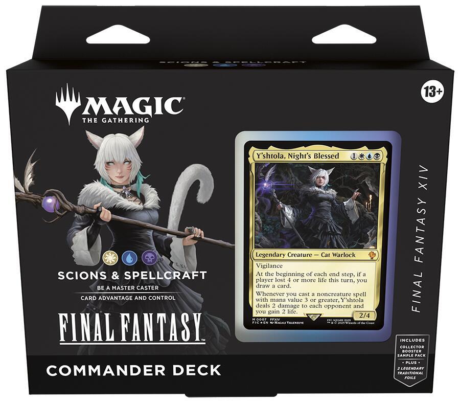final fantasy mtg collector booster box preorder MTG FINAL FANTASY Commander Deck