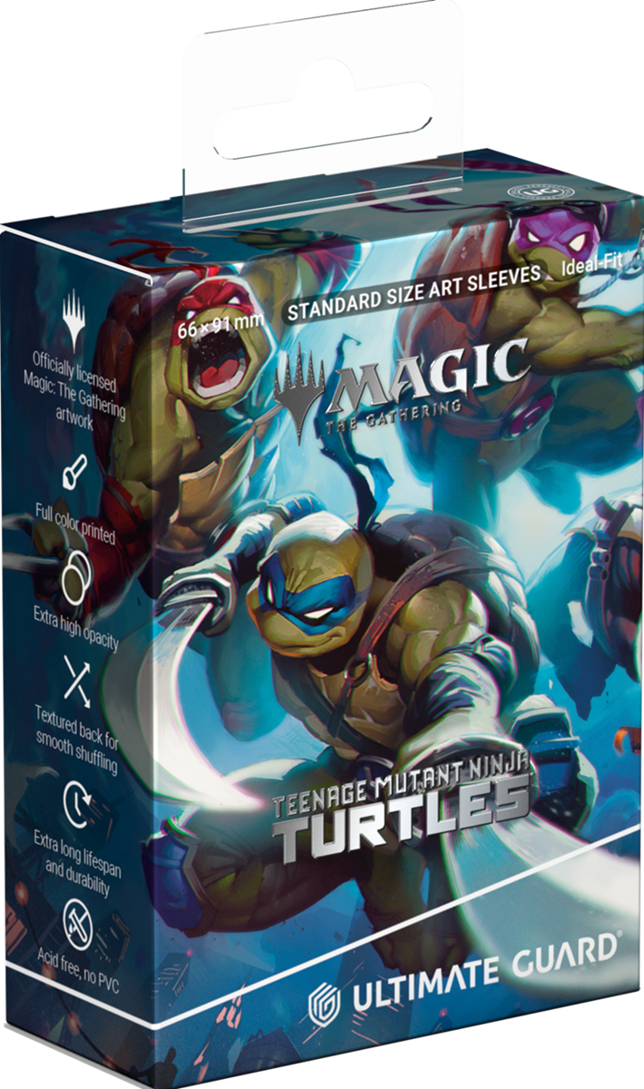 UG ART SLEEVES MTG TEENAGE MUTANT NINJA TURTLES - HEROES IN A HALF SHELL | The CG Realm
