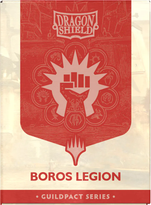 DRAGON SHIELD SLEEVES DUAL MATTE MTG GUILDPACT BOROS LEGION 100CT