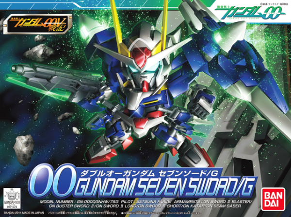 BB368 OO Gundam Seven Sword G | The CG Realm