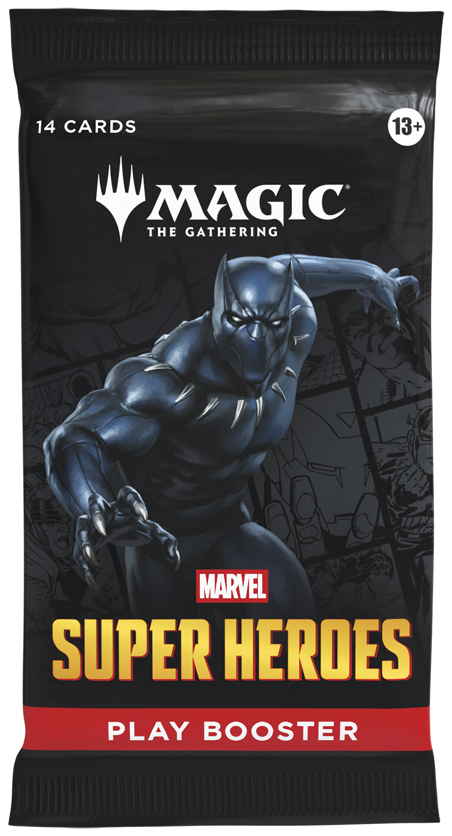 SLEEVED MTG MARVEL SUPER HEROES PLAY BOOSTER
