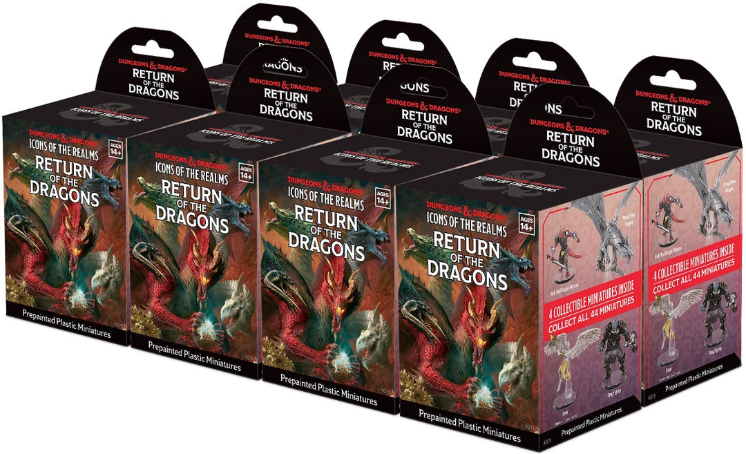DND ICONS 34: RETURN OF THE DRAGONS 8CT BOOSTER