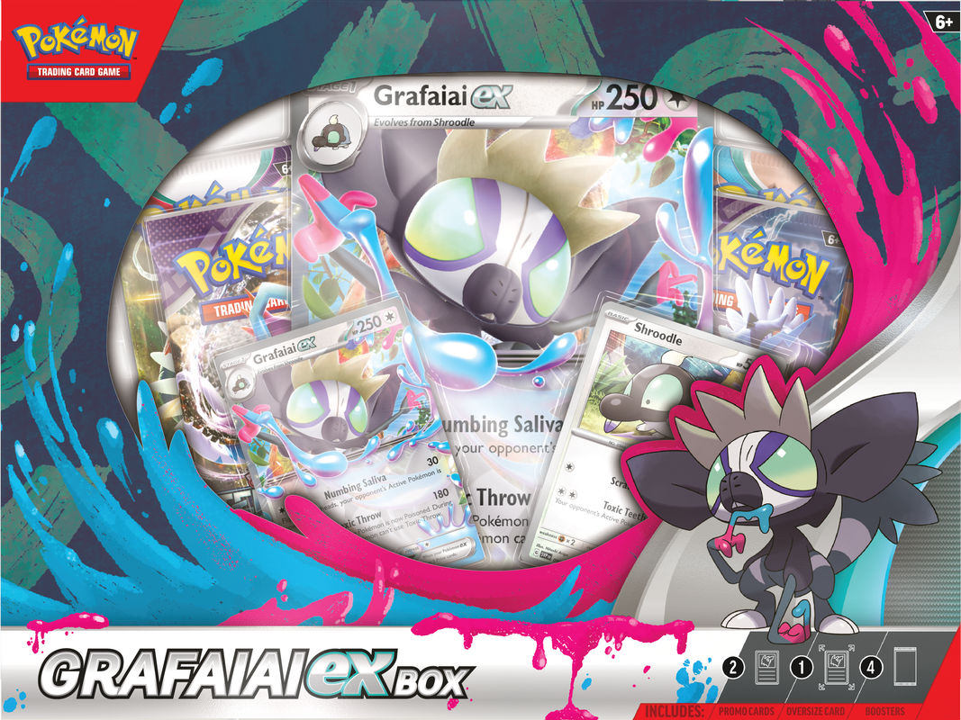 POKEMON GRAFAIAI EX BOX | The CG Realm