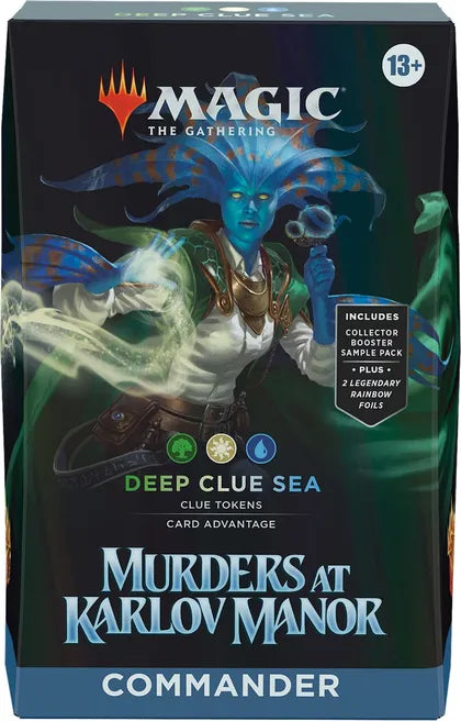 Murders at Karlov Manor Commander Deck - Deep Clue Sea - Commander: Murders at Karlov Manor | The CG Realm