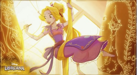 DISNEY LORCANA PLAYMAT SET 4 MAT B RAPUNZEL