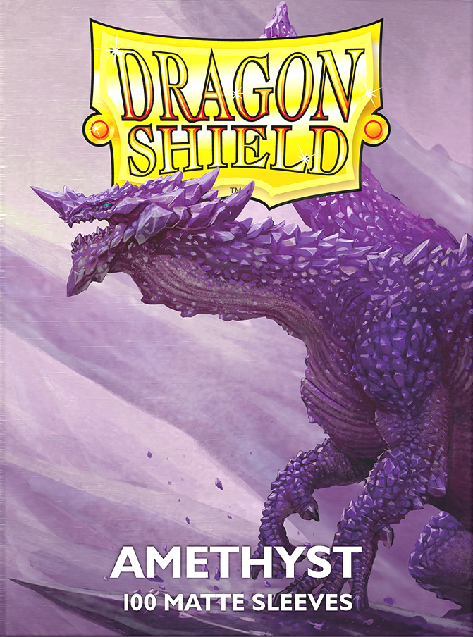 DRAGON SHIELD SLEEVES MATTE AMETHYST 100CT | The CG Realm