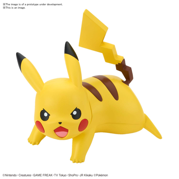Pokemon Model Kit Quick!! 03 PIKACHU (Battle Pose) | The CG Realm