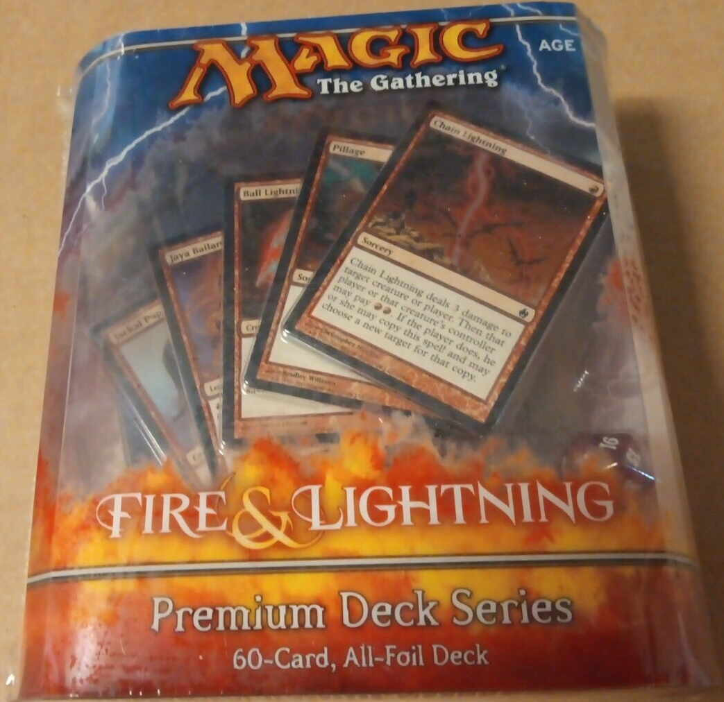 MTG Premium Deck Fire and Lightning
