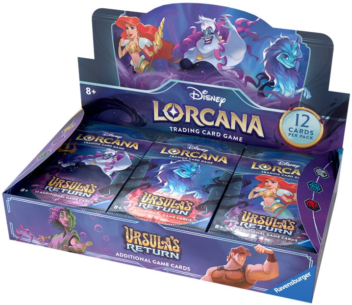 DISNEY LORCANA URSULA'S RETURN BOOSTER (Release Date:  2024-05-17)