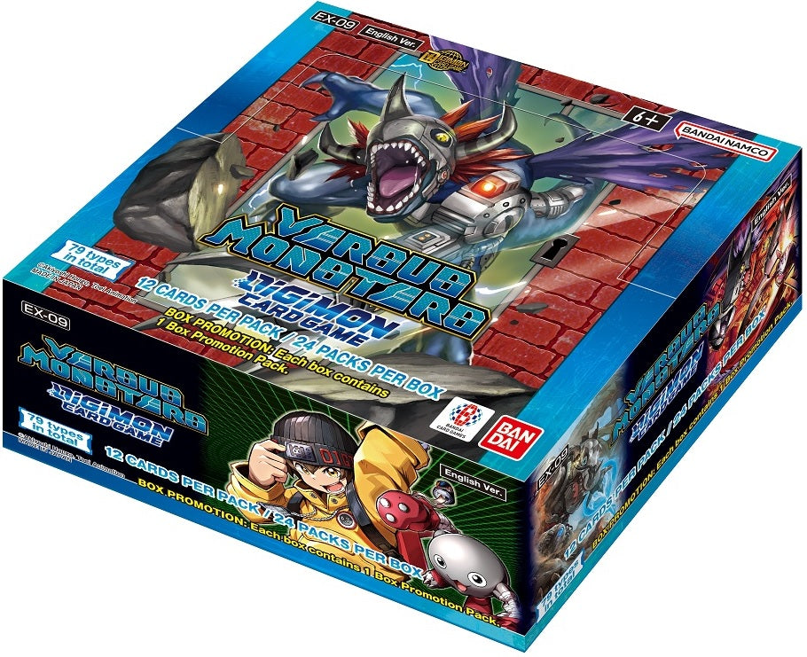 DIGIMON CG EX09 VERSUS MONSTERS EXTRA BOOSTER (Release Date:  2025-06-26)