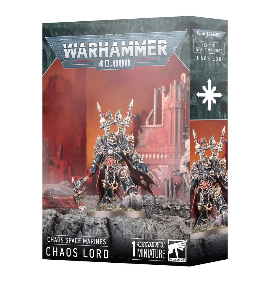 Chaos Space Marines:  Chaos Lord | The CG Realm