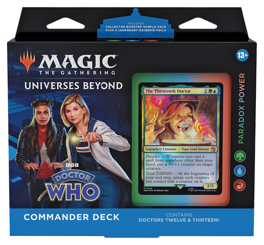 Universes Beyond: Doctor Who - Paradox Power Commander Deck MTG | The CG Realm