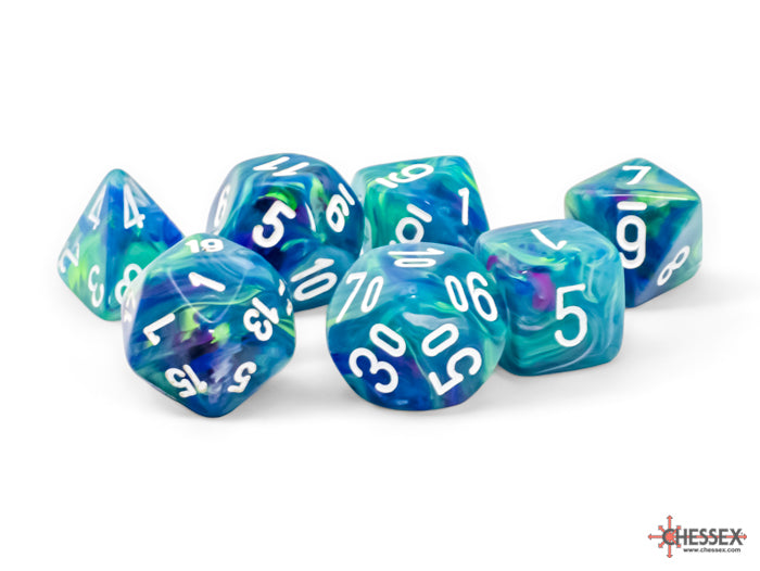 FESTIVE 7-DIE SET MEGA-HEDRAL WATERLILLY/WHITE